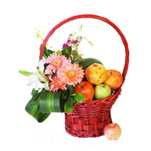 Flower Fruit Basket C