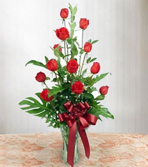 Flowers vase arrangement 3